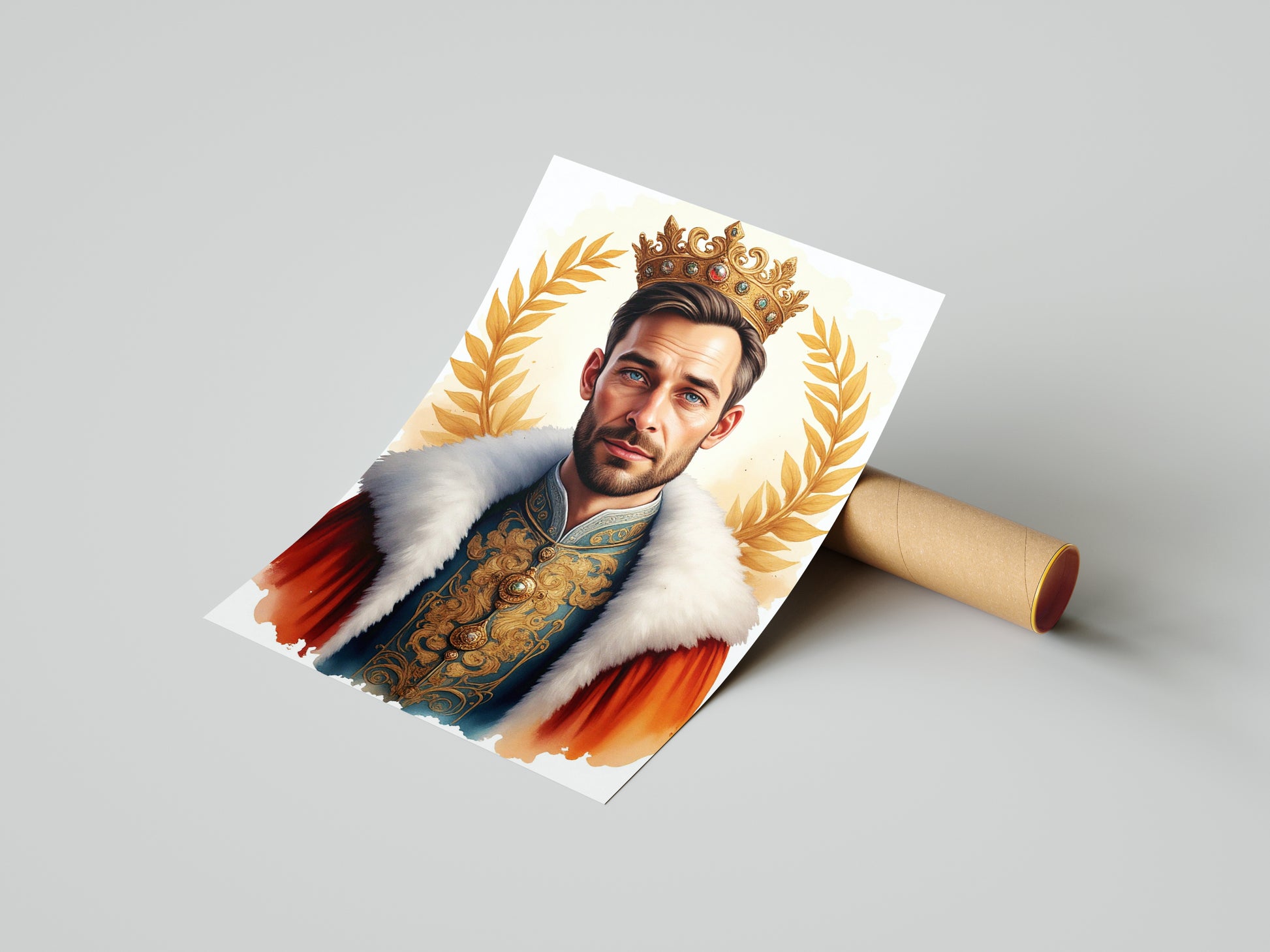 Portret Królewski z Twojego Zdjęcia