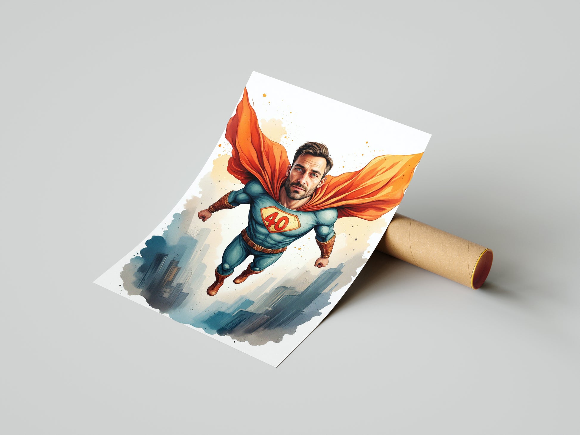 Portret Superbohatera z Twojego Zdjęcia