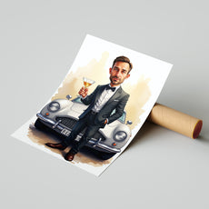 Agent w Smoking’u – Portret z Auta Klasyka