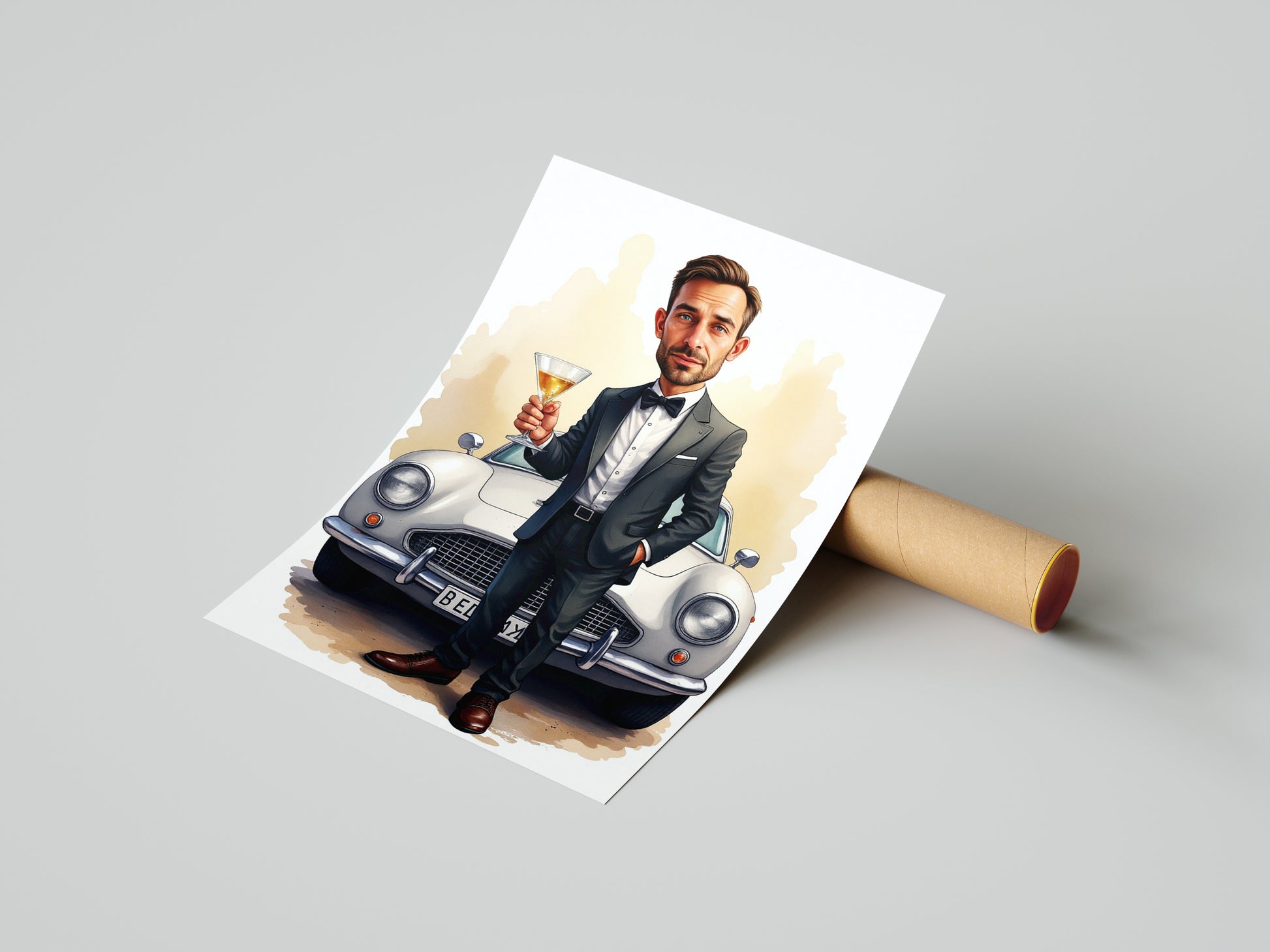 Agent w Smoking’u – Portret z Auta Klasyka