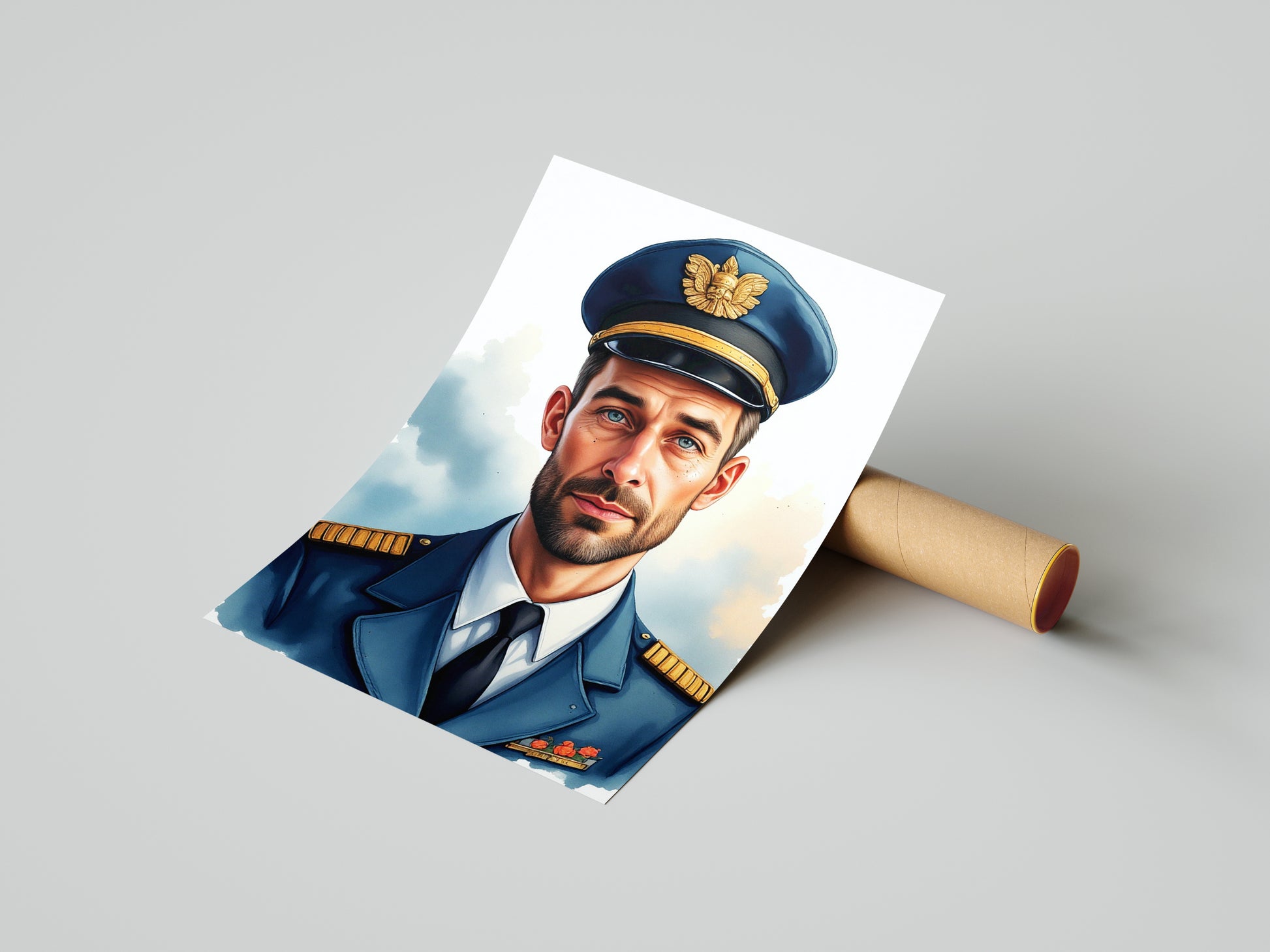 Portret Pilota – Lotniczy Portret z Twojego Zdjęcia