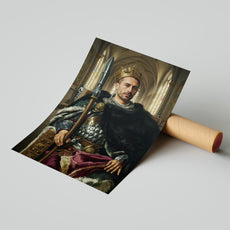 Królewski portret ty jako Bolesław Chrobry