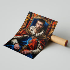 Królewski portret ze zdjęcia