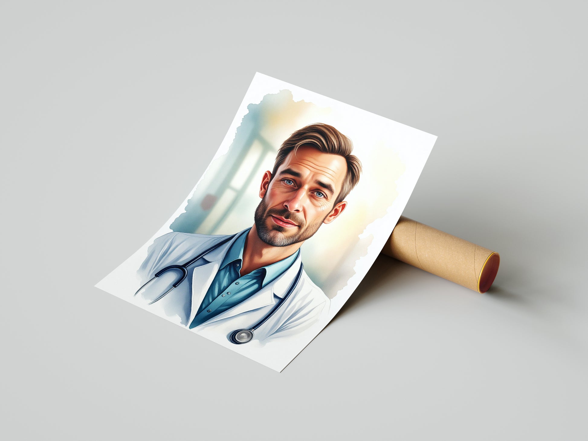 Portret Lekarza z Twojego Zdjęcia