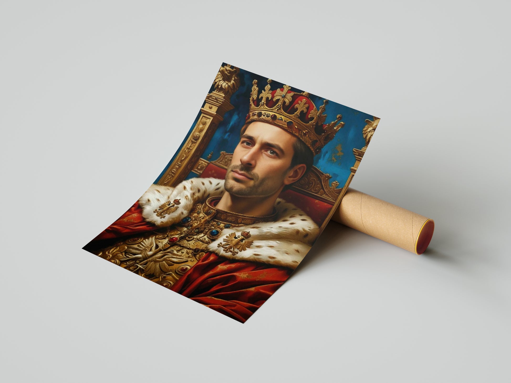 Królewski portret personalizowany