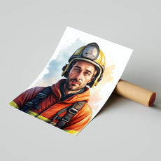 Portret Strażaka – Bohater z Twojego Zdjęcia