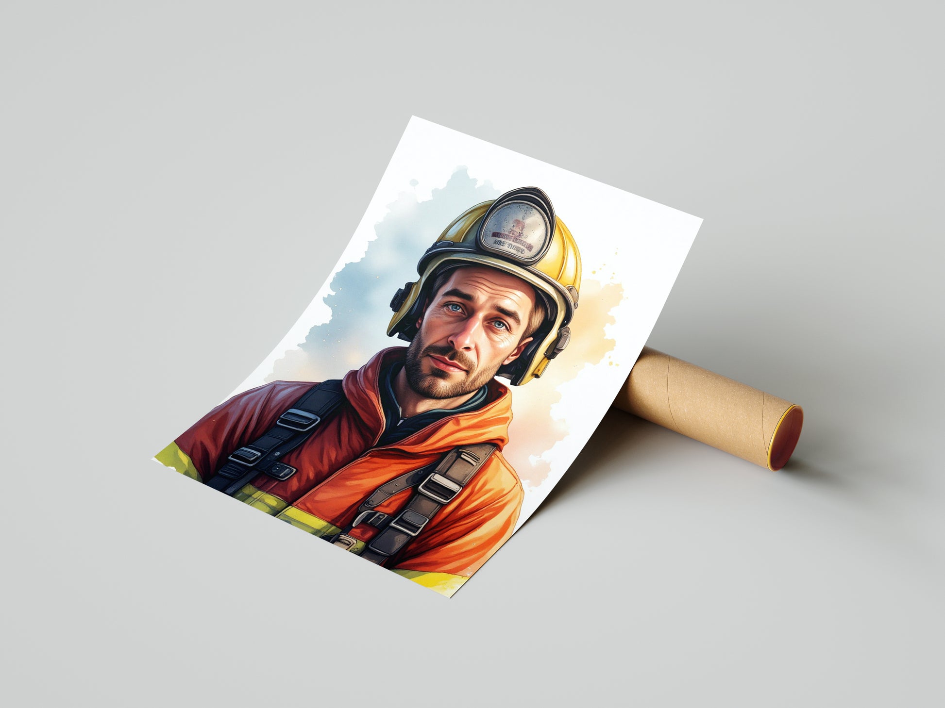 Portret Strażaka – Bohater z Twojego Zdjęcia