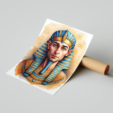 Portret Faraona – Egipski Portret z Twojego Zdjęcia