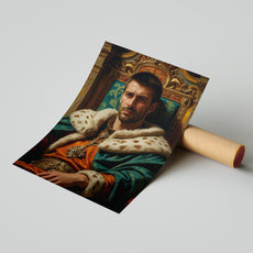 Królewski portret ze zdjęcia – majestatyczny prezent