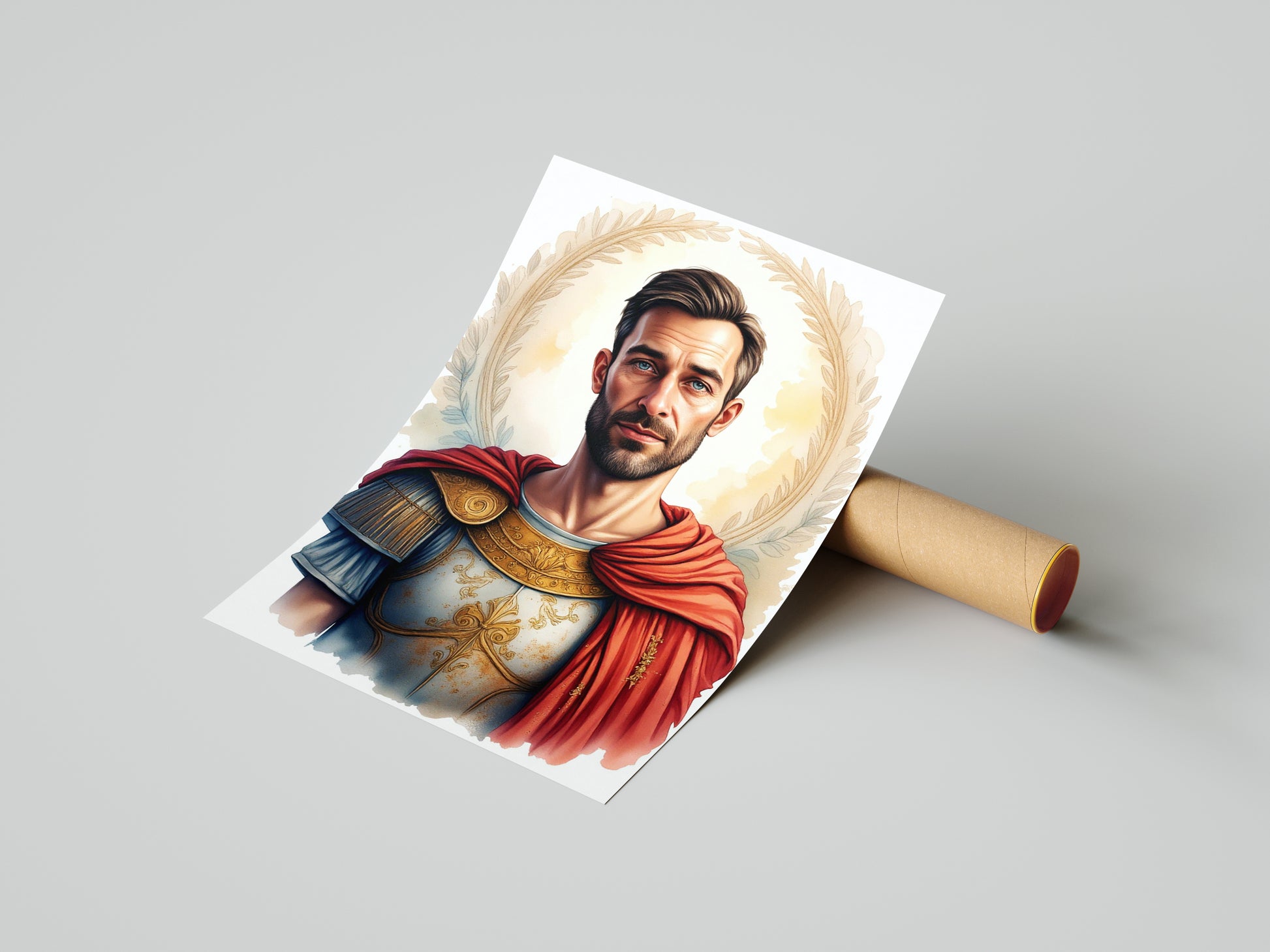 Portret Rzymskiego Cesarza z Twojego Zdjęcia