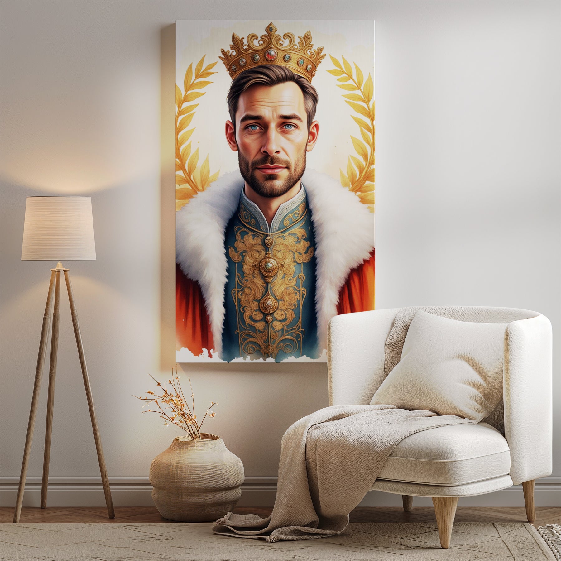 Portret Królewski z Twojego Zdjęcia