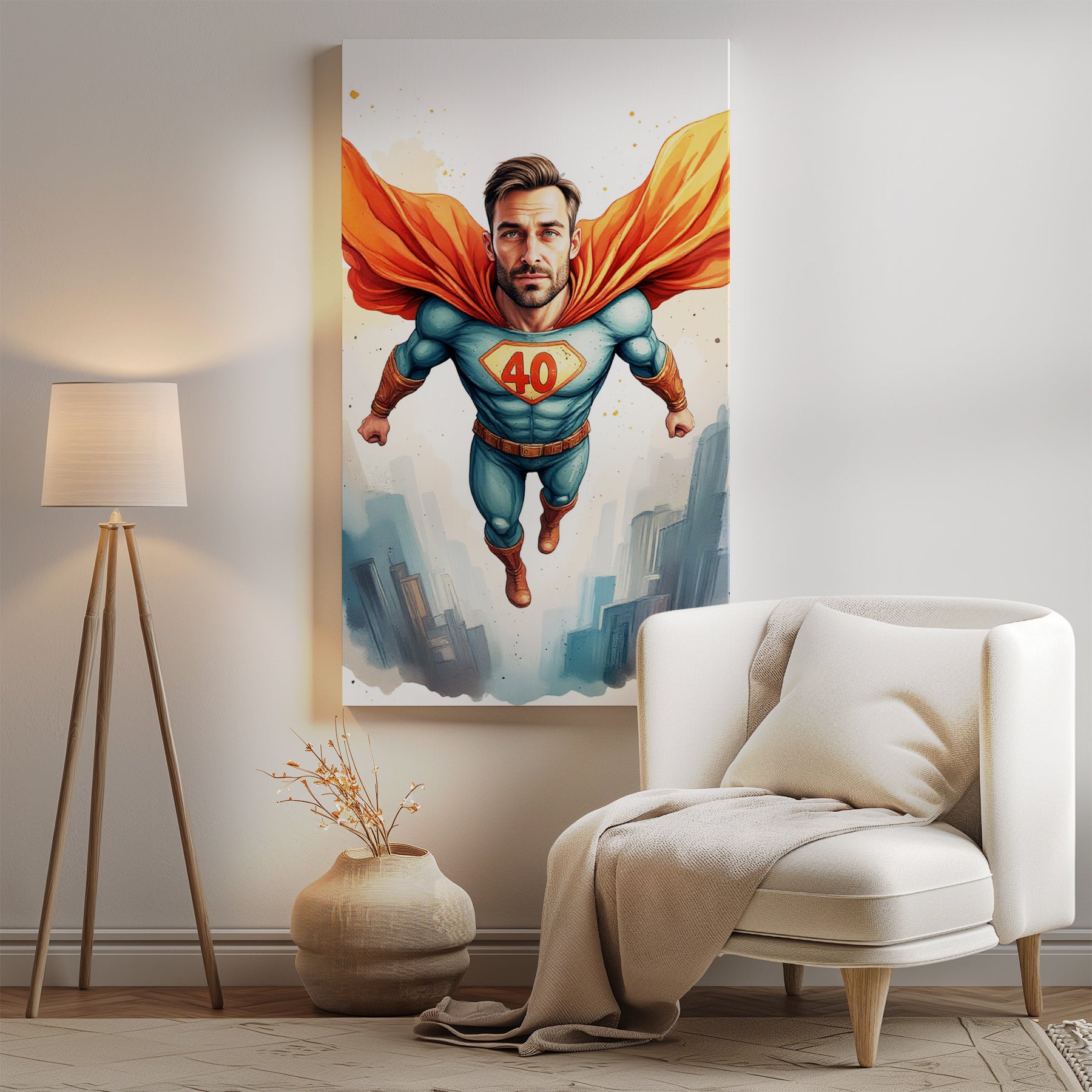 Portret Superbohatera z Twojego Zdjęcia