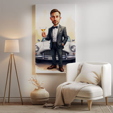 Agent w Smoking’u – Portret z Auta Klasyka