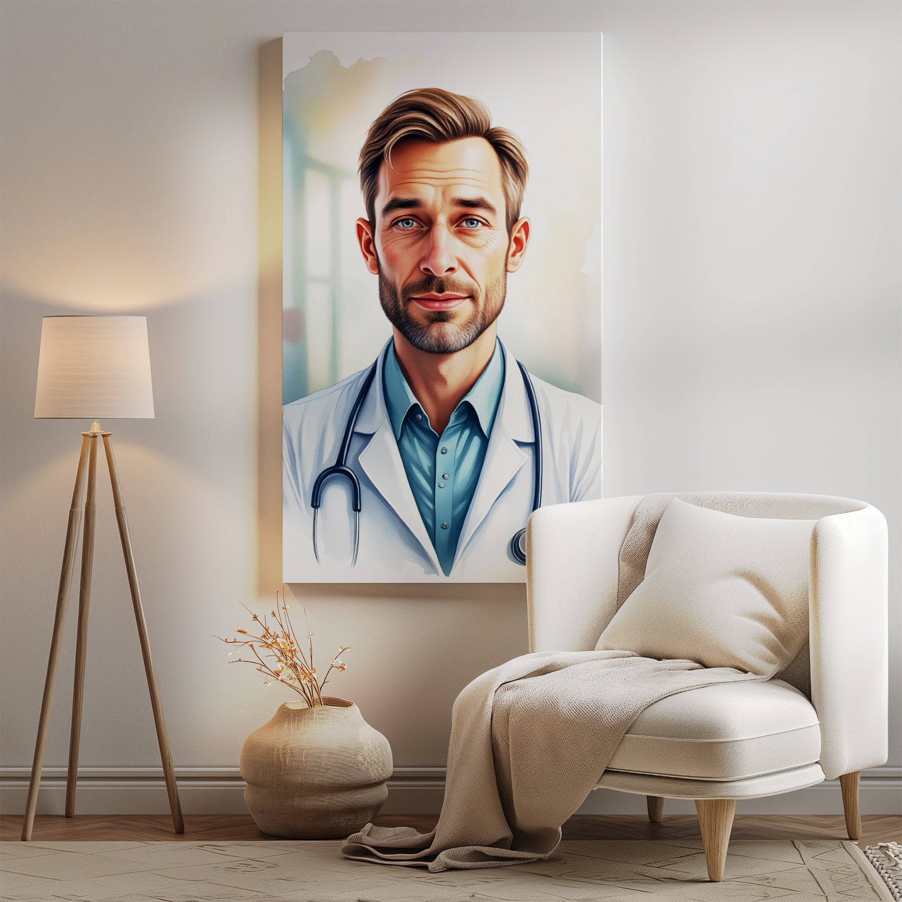 Portret Lekarza z Twojego Zdjęcia