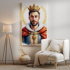 Portret Króla – Portret w Stylu Królewskim