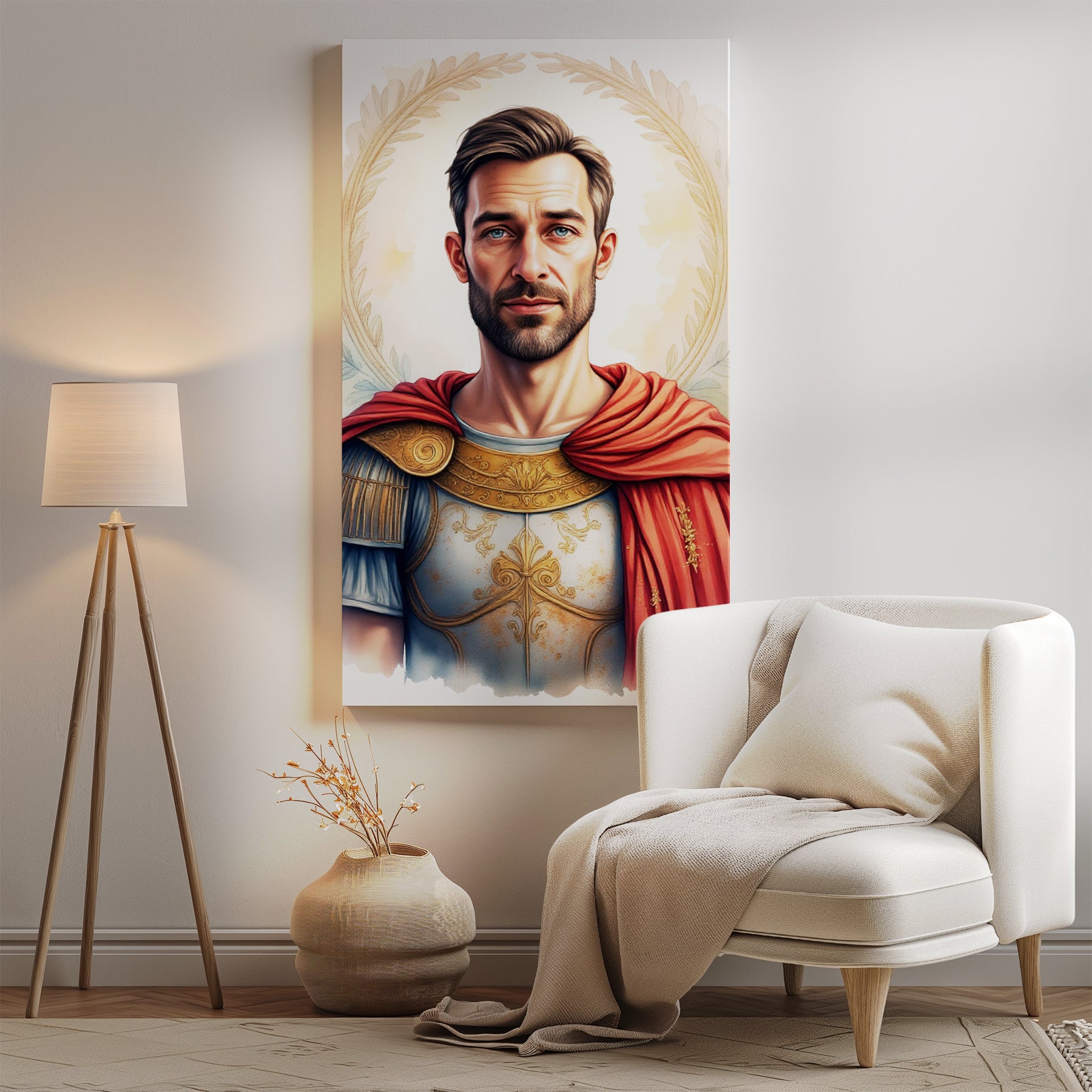 Portret Rzymskiego Cesarza z Twojego Zdjęcia