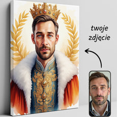 Portret Królewski z Twojego Zdjęcia