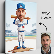 Portrety karykatury sportowe na zamówienie