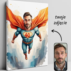 Portret Superbohatera z Twojego Zdjęcia