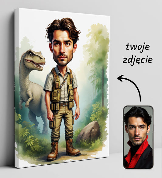 Prezent dla fana dinozaurów