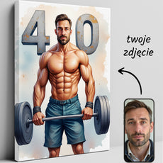 Portret Sportowca z Twojego Zdjęcia – Siłacz, Kulturysta