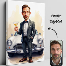 Agent w Smoking’u – Portret z Auta Klasyka