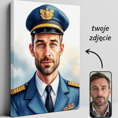 Portret Pilota – Lotniczy Portret z Twojego Zdjęcia