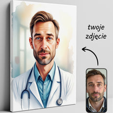 Portret Lekarza z Twojego Zdjęcia