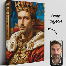 Królewski portret personalizowany