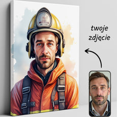 Portret Strażaka – Bohater z Twojego Zdjęcia