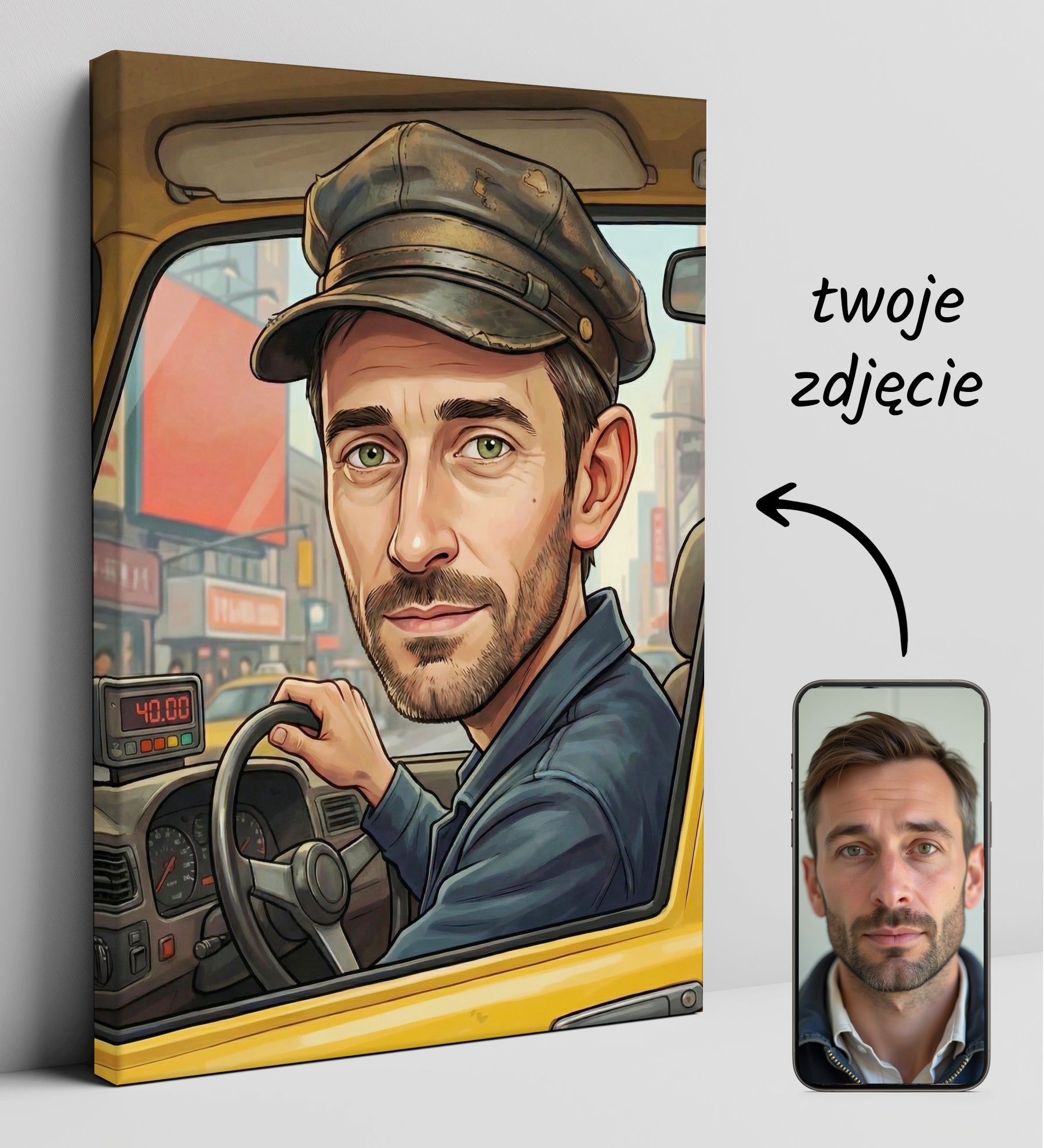 Pomysł na prezent dla taksówkarza BOLT UBER