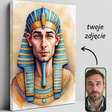 Portret Faraona – Egipski Portret z Twojego Zdjęcia