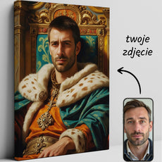 Królewski portret ze zdjęcia – majestatyczny prezent
