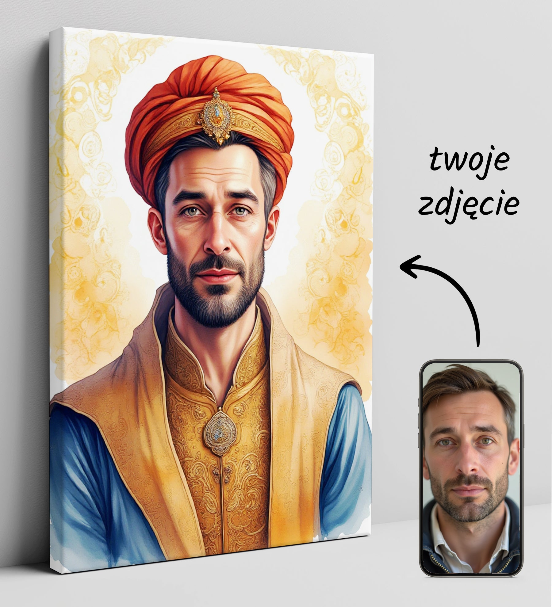 Portret Sułtana z Twojego Zdjęcia