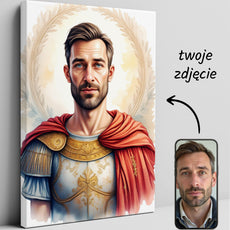 Portret Rzymskiego Cesarza z Twojego Zdjęcia