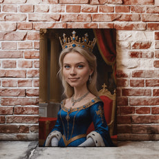 Portret Królowej Elżbiety II w produkcie Karykatura Królowej Elżbiety II
