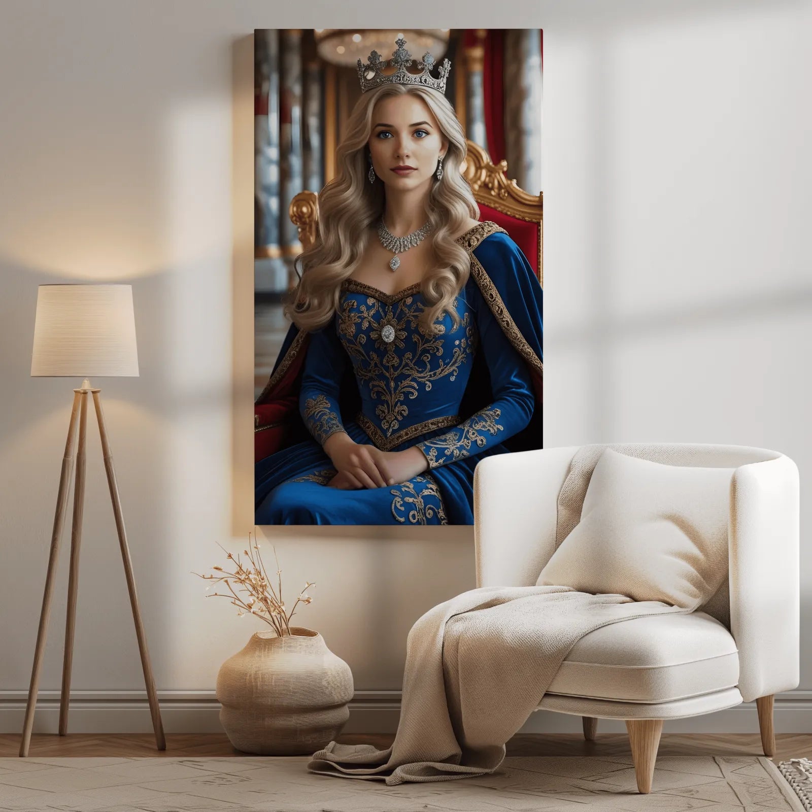 Framed portrait of a queen in the product Księżniczka Aleksa