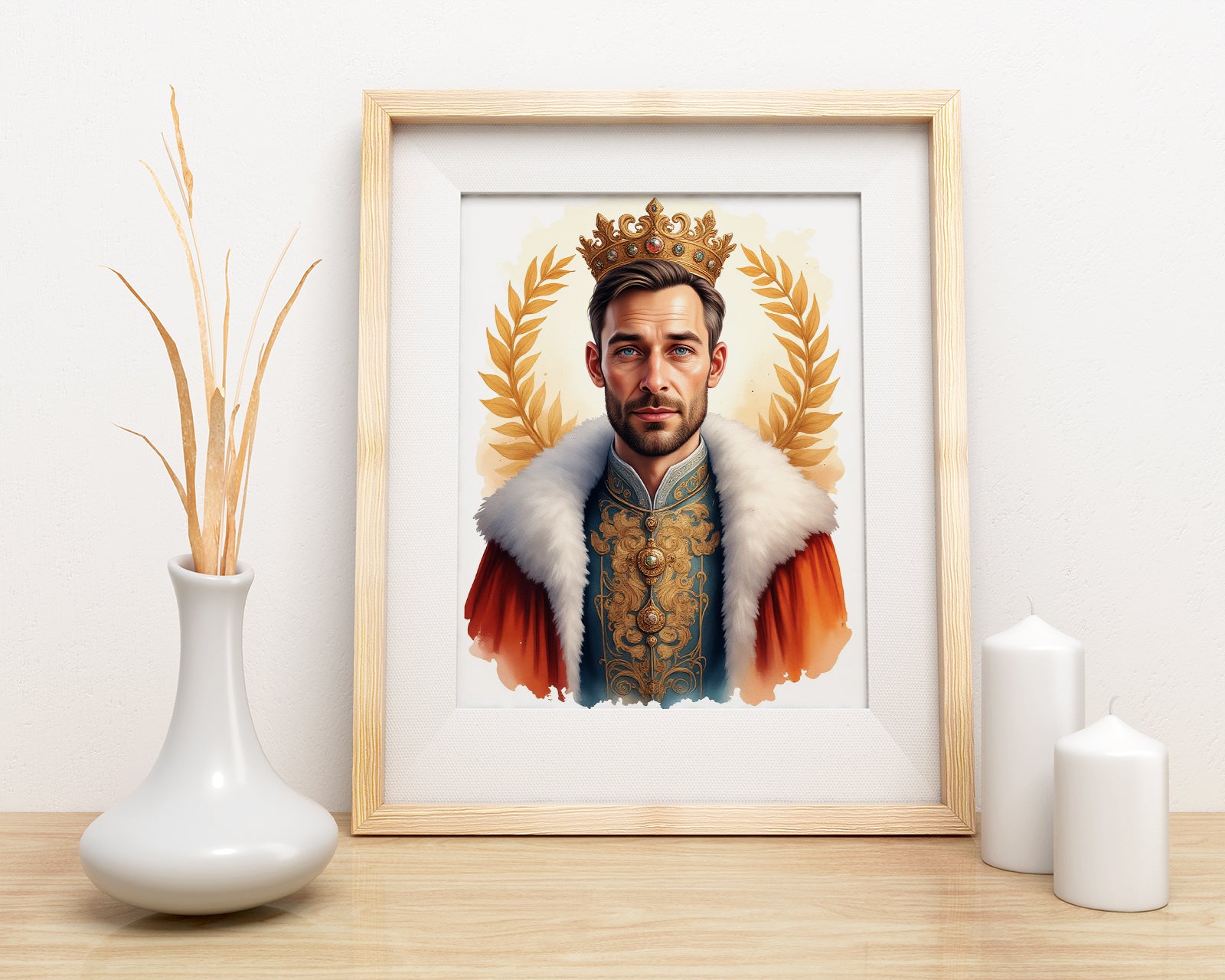 Portret Królewski z Twojego Zdjęcia