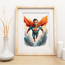 Portret Superbohatera z Twojego Zdjęcia