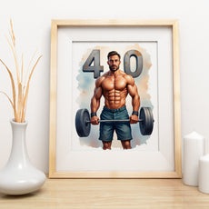 Portret Sportowca z Twojego Zdjęcia – Siłacz, Kulturysta