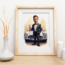 Agent w Smoking’u – Portret z Auta Klasyka