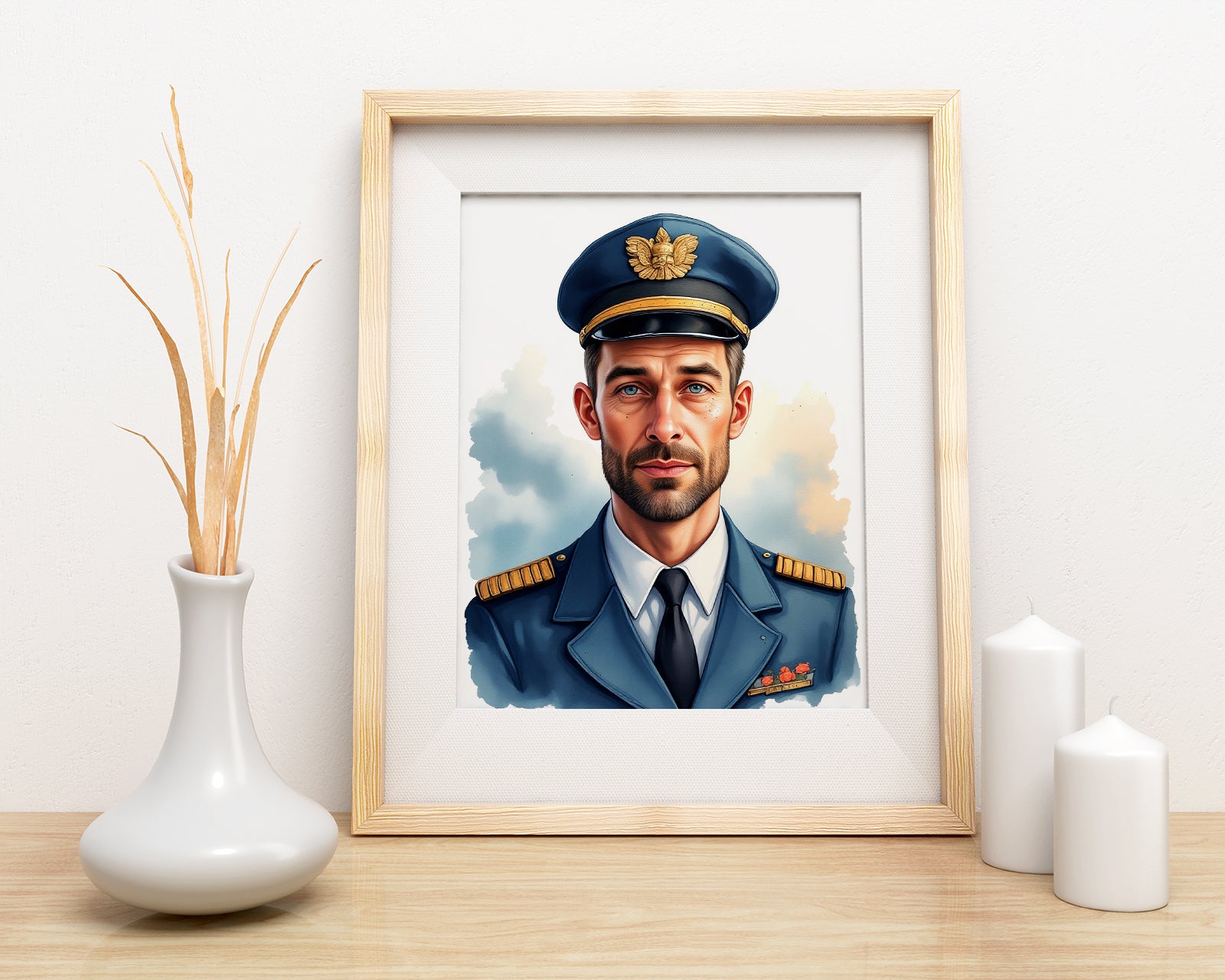 Portret Pilota – Lotniczy Portret z Twojego Zdjęcia