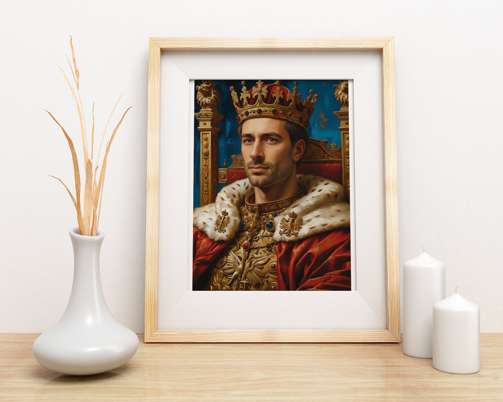 Królewski portret personalizowany