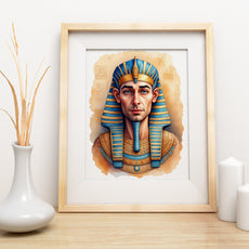 Portret Faraona – Egipski Portret z Twojego Zdjęcia