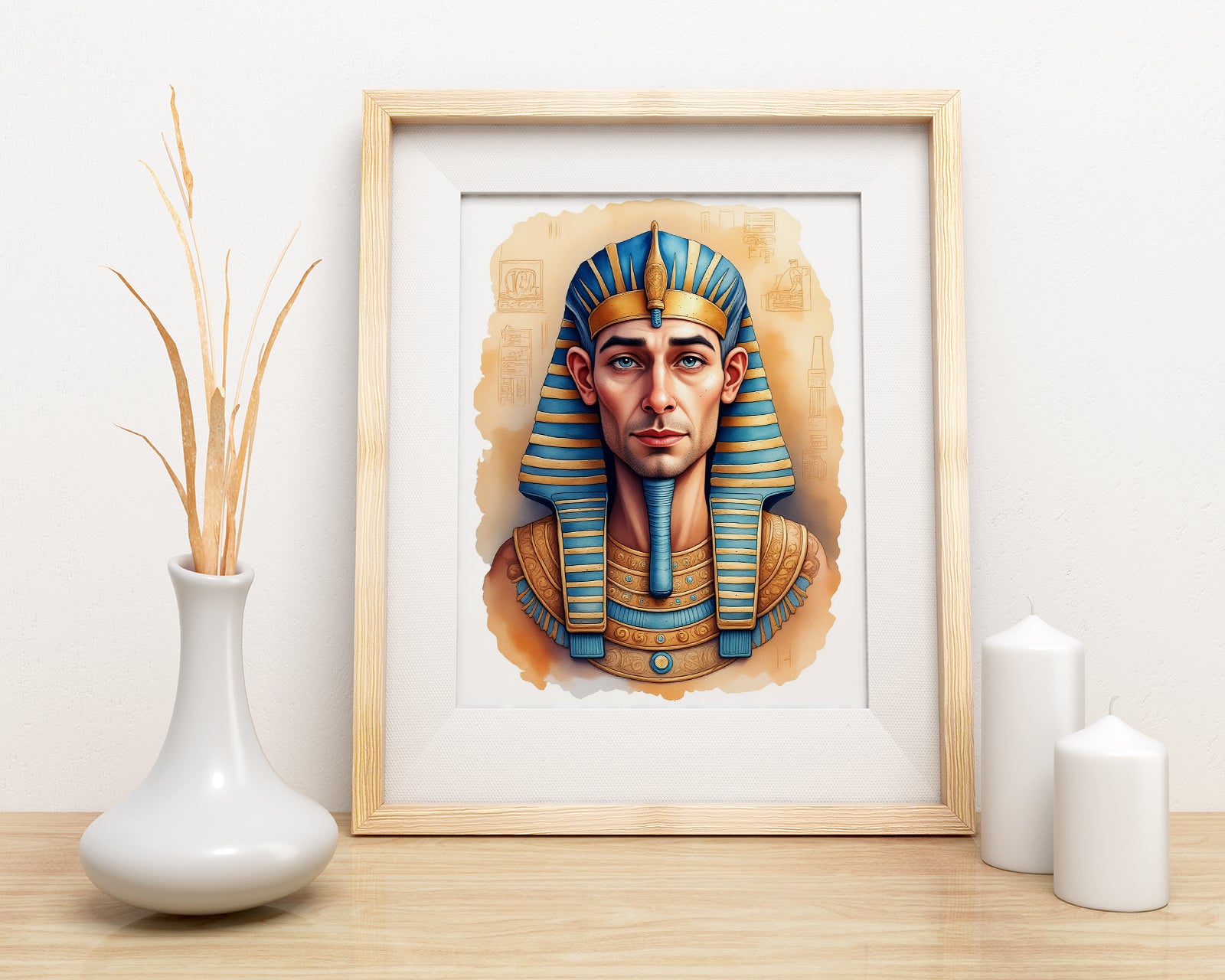 Portret Faraona – Egipski Portret z Twojego Zdjęcia
