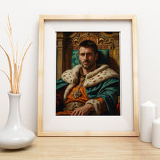 Królewski portret ze zdjęcia – majestatyczny prezent