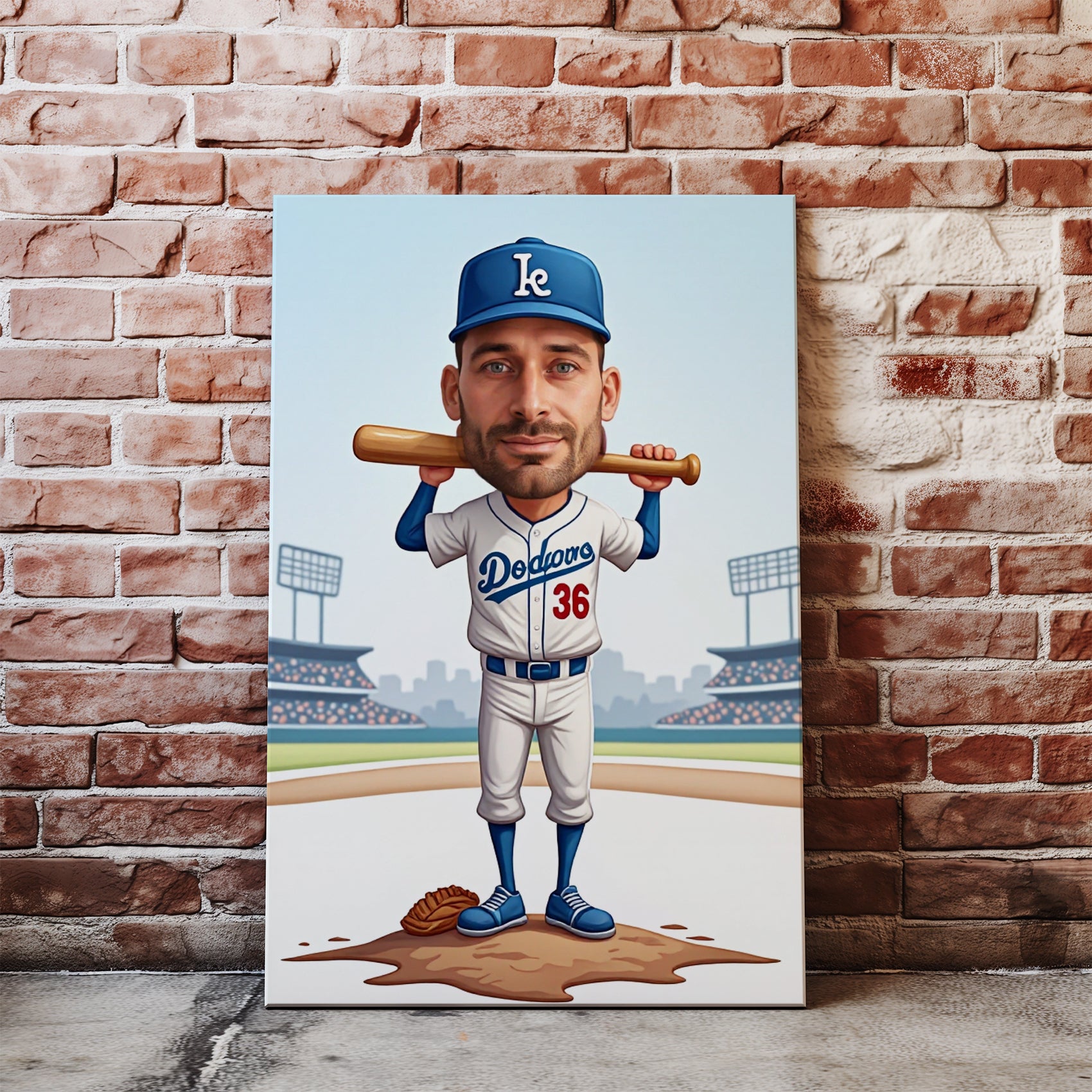 Portrety karykatury sportowe na zamówienie