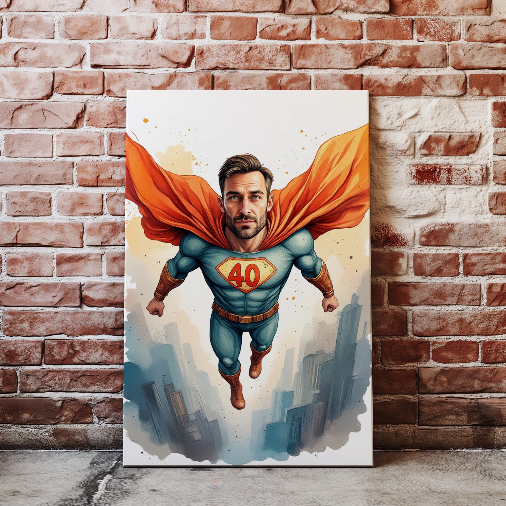 Portret Superbohatera z Twojego Zdjęcia