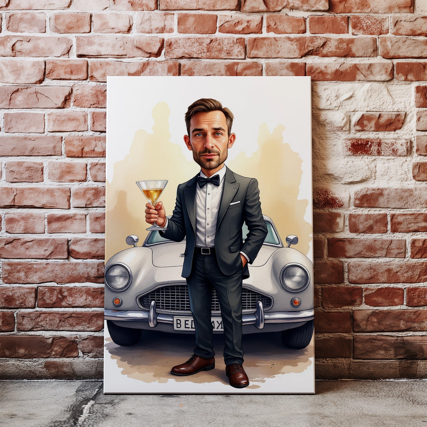 Agent w Smoking’u – Portret z Auta Klasyka