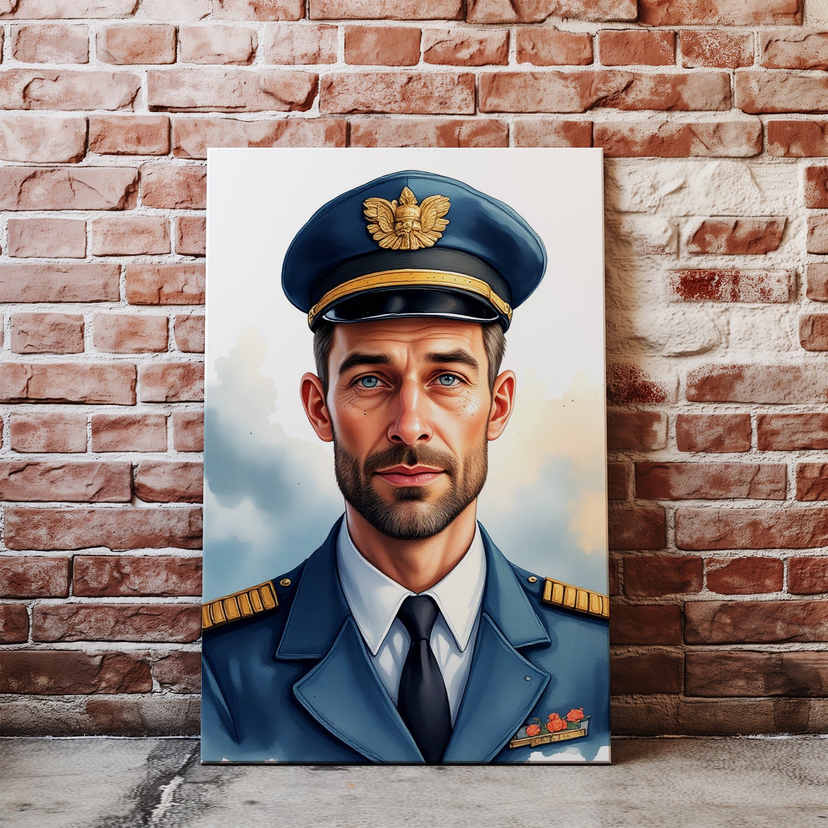 Portret Pilota – Lotniczy Portret z Twojego Zdjęcia